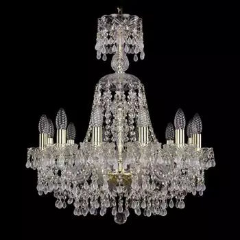 Подвесная люстра Bohemia Ivele 1410/12/195/XL-67/G/V0300