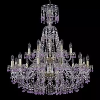 Подвесная люстра Bohemia Ivele 1410/12+6/300/XL-95/2d/G/V7010