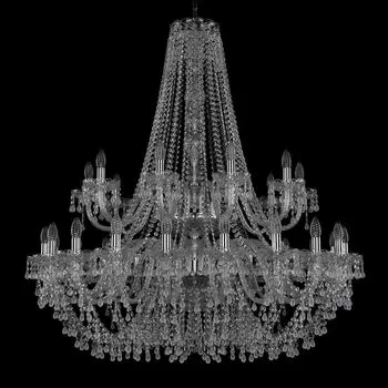 Подвесная люстра Bohemia Ivele 1410/20+10/400/2d/Ni/V0300