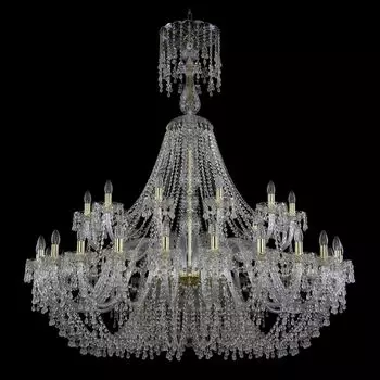 Подвесная люстра Bohemia Ivele 1410/24+12/530/XL-156/G/V0300