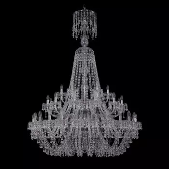Подвесная люстра Bohemia Ivele 1410/24+12+6/460/XL-175/2d/Ni/V0300