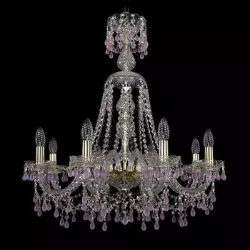 Подвесная люстра Bohemia Ivele 1410/8/240/XL-74/G/V7010