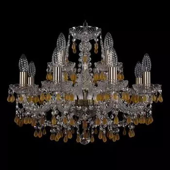 Подвесная люстра Bohemia Ivele 1410/8+4/195/Pa/V1003