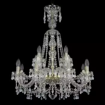 Подвесная люстра Bohemia Ivele 1410/8+4/240/XL-80/G/V0300