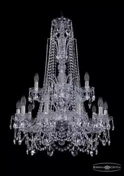 Подвесная люстра Bohemia Ivele 1411/10+5/240/XL-94/2d/Ni