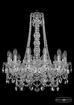 Подвесная люстра Bohemia Ivele 1411/12/195/h-70/Ni