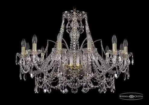 Подвесная люстра Bohemia Ivele 1411/12/300/G/Leafs