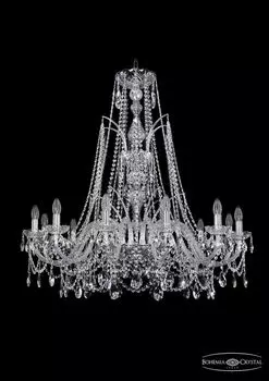 Подвесная люстра Bohemia Ivele 1411/12/360/XL-96/Ni