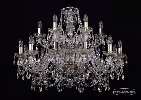 Подвесная люстра Bohemia Ivele 1411/12+6/300/2d/Pa