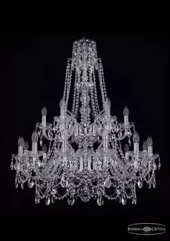 Подвесная люстра Bohemia Ivele 1411/12+6/300/XL-99/2d/Ni