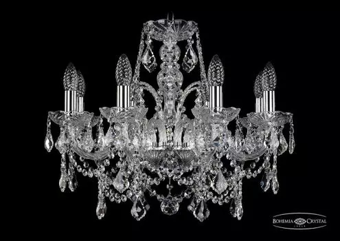 Подвесная люстра Bohemia Ivele 1411/8/195/Ni/Leafs