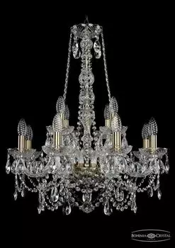 Подвесная люстра Bohemia Ivele 1411/8+4/195/h-70/Pa