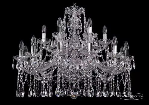 Подвесная люстра Bohemia Ivele 1413/12+6/300/2d/Ni