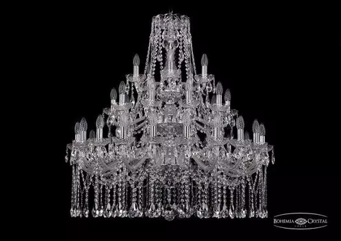Подвесная люстра Bohemia Ivele 1413/20+10+5/360/3d/Ni