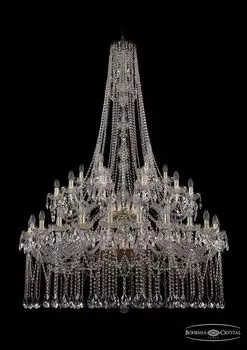 Подвесная люстра Bohemia Ivele 1413/24+12+6/460/h-185/2d/Ni