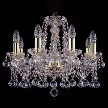 Подвесная люстра Bohemia Ivele 1413/8/165/G/Balls