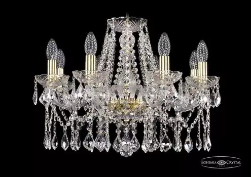 Подвесная люстра Bohemia Ivele 1413/8/200/G/Leafs