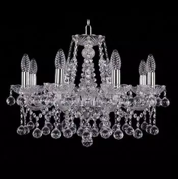 Подвесная люстра Bohemia Ivele 1413/8/200/Ni/Balls