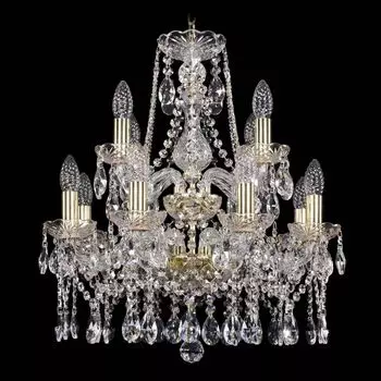 Подвесная люстра Bohemia Ivele 1413/8+4/165/2d/G