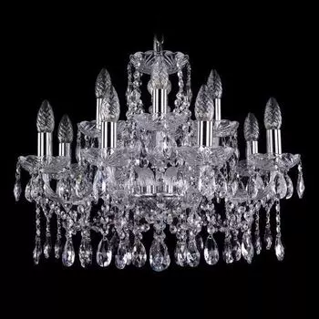 Подвесная люстра Bohemia Ivele 1413/8+4/200/Ni