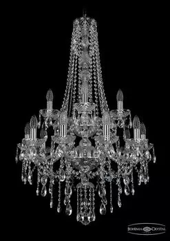 Подвесная люстра Bohemia Ivele 1415/10+5/220/h-102/2d/Ni