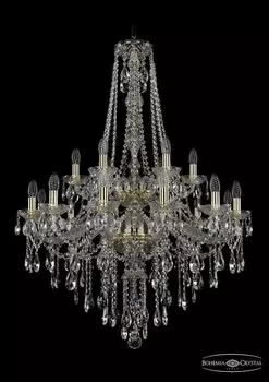 Подвесная люстра Bohemia Ivele 1415/12+6/300/h-112/2d/G