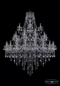 Подвесная люстра Bohemia Ivele 1415/20+10+5/460/3d/Ni