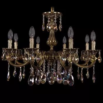 Подвесная люстра Bohemia Ivele 1702/8/250/A/GB/K701