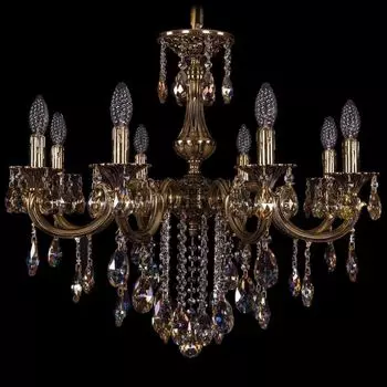 Подвесная люстра Bohemia Ivele 1702/8/250/B/GB/K701