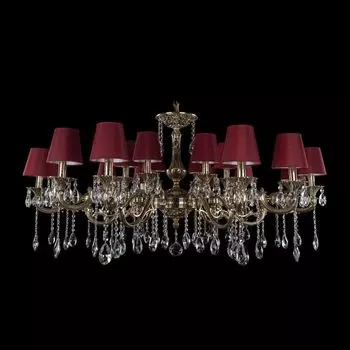 Подвесная люстра Bohemia Ivele 1703/18/320+210/A/GB/SH22