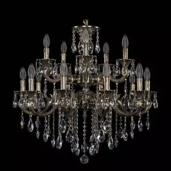 Подвесная люстра Bohemia Ivele 1722/10+5/250/B/GB