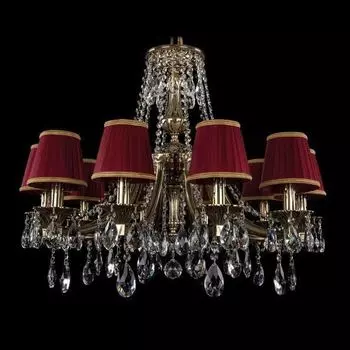 Подвесная люстра Bohemia Ivele 1771/10/220/A/GB/SH8B