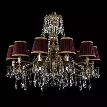 Подвесная люстра Bohemia Ivele 1771/10/220/A/GB/SH9B