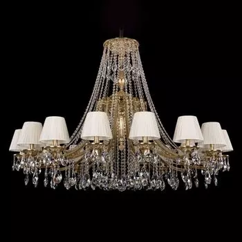 Подвесная люстра Bohemia Ivele 1771/16/490/A/G/SH3-160