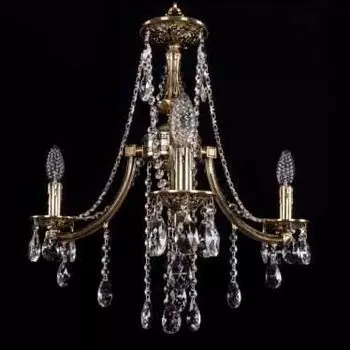 Подвесная люстра Bohemia Ivele 1771/3/190/B/GB