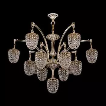 Подвесная люстра Bohemia Ivele 1772/12+1/342/GW