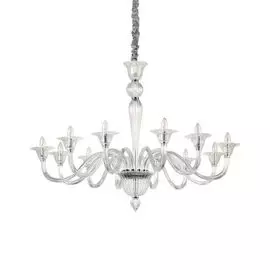 Подвесная люстра Brigitta BRIGITTA SP12 TRASPARENTE Ideal Lux
