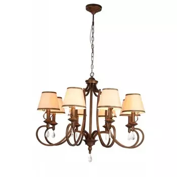 Подвесная люстра Castello A6016LM-8BG Arte Lamp