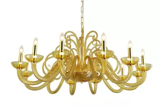 Подвесная люстра Crystal Lux Aelita SP12 Gold