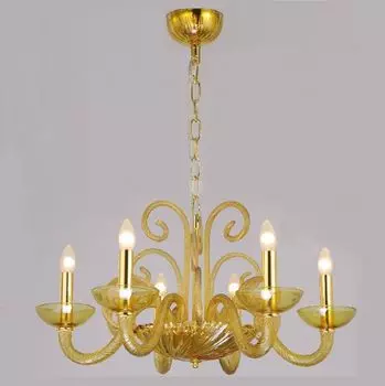 Подвесная люстра Crystal Lux Aelita SP6 Gold