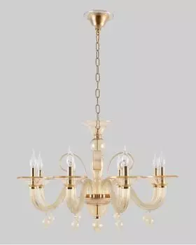 Подвесная люстра Crystal Lux Caetano SP-PL8 Amber