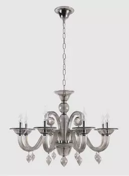 Подвесная люстра Crystal Lux Caetano SP-PL8 Smoke