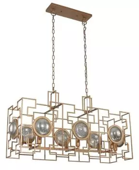 Подвесная люстра Crystal Lux Cuento SP8 L900 Gold