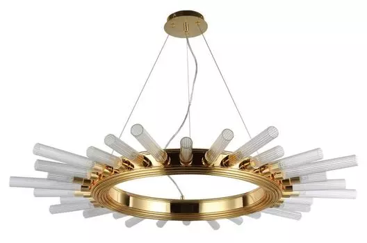 Подвесная люстра Crystal Lux Fair SP15 Gold D1000