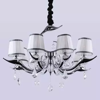 Подвесная люстра Crystal Lux Flamingo SP-PL8 Chrome