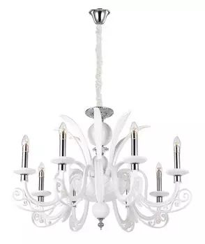 Подвесная люстра Crystal Lux Letisia SP8 White