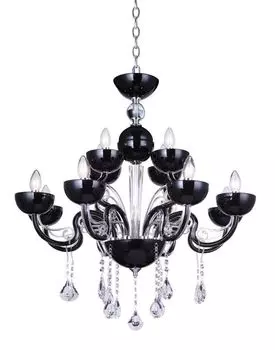 Подвесная люстра Crystal Lux Luccila SP8+4 Black