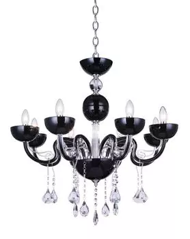 Подвесная люстра Crystal Lux Luccila SP8 Black