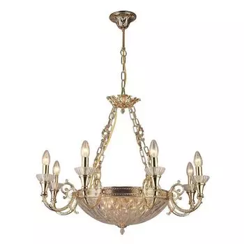 Подвесная люстра Crystal Lux Marina SP8+3 Gold