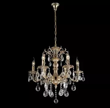 Подвесная люстра Crystal Lux Sunshine SP6 Gold
